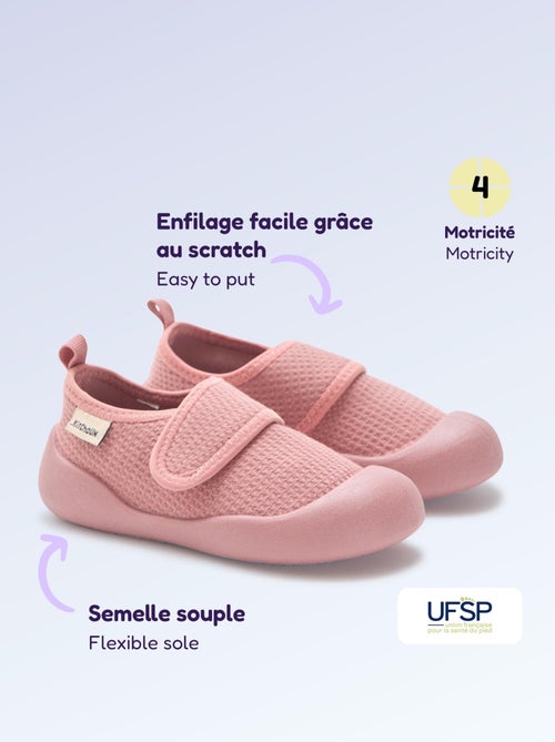 Motoriek 4 slofjes 'lopen' - Kitchoun - Kiabi