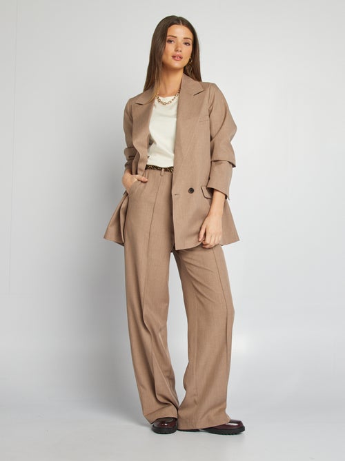 Mouwloos, effen shirt - Kiabi