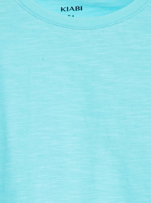 Mouwloos, effen T-shirt - Kiabi