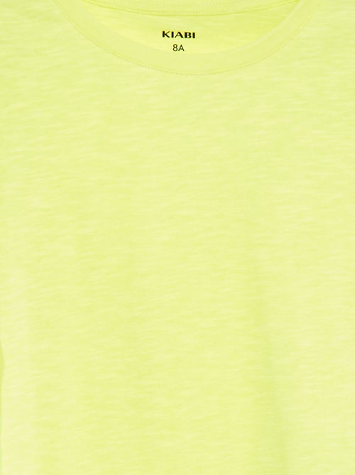 Mouwloos, effen T-shirt - Kiabi