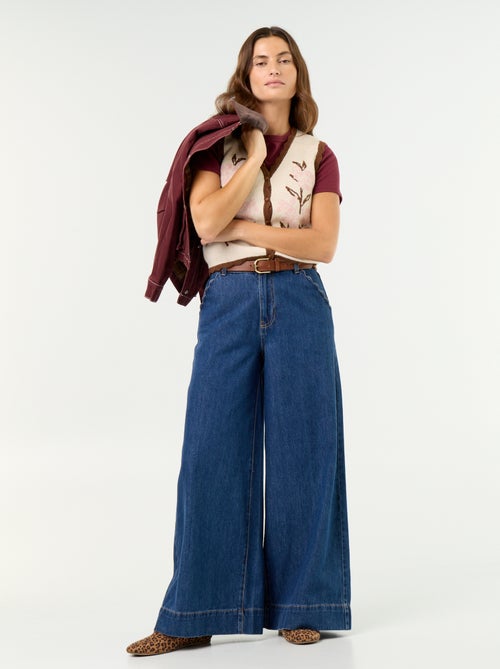 Mouwloos gilet met V-hals - Kiabi