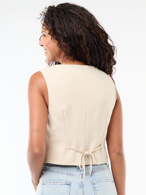 Mouwloos kostuumvest - Kiabi