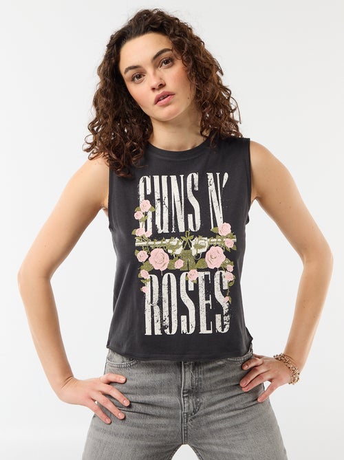 Mouwloos T-shirt 'Guns N'Roses' - Kiabi