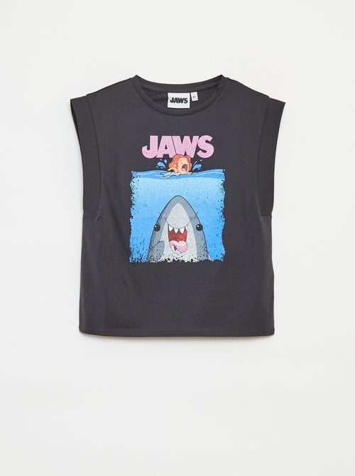 Mouwloos T-shirt 'Jaws' - Kiabi