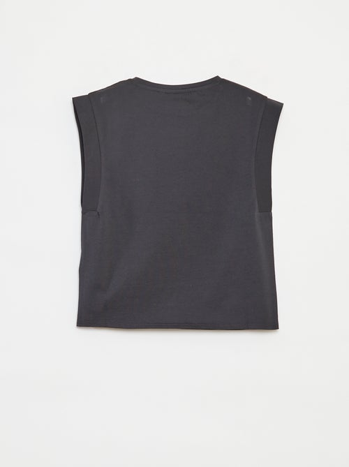 Mouwloos T-shirt 'Jaws' - Kiabi