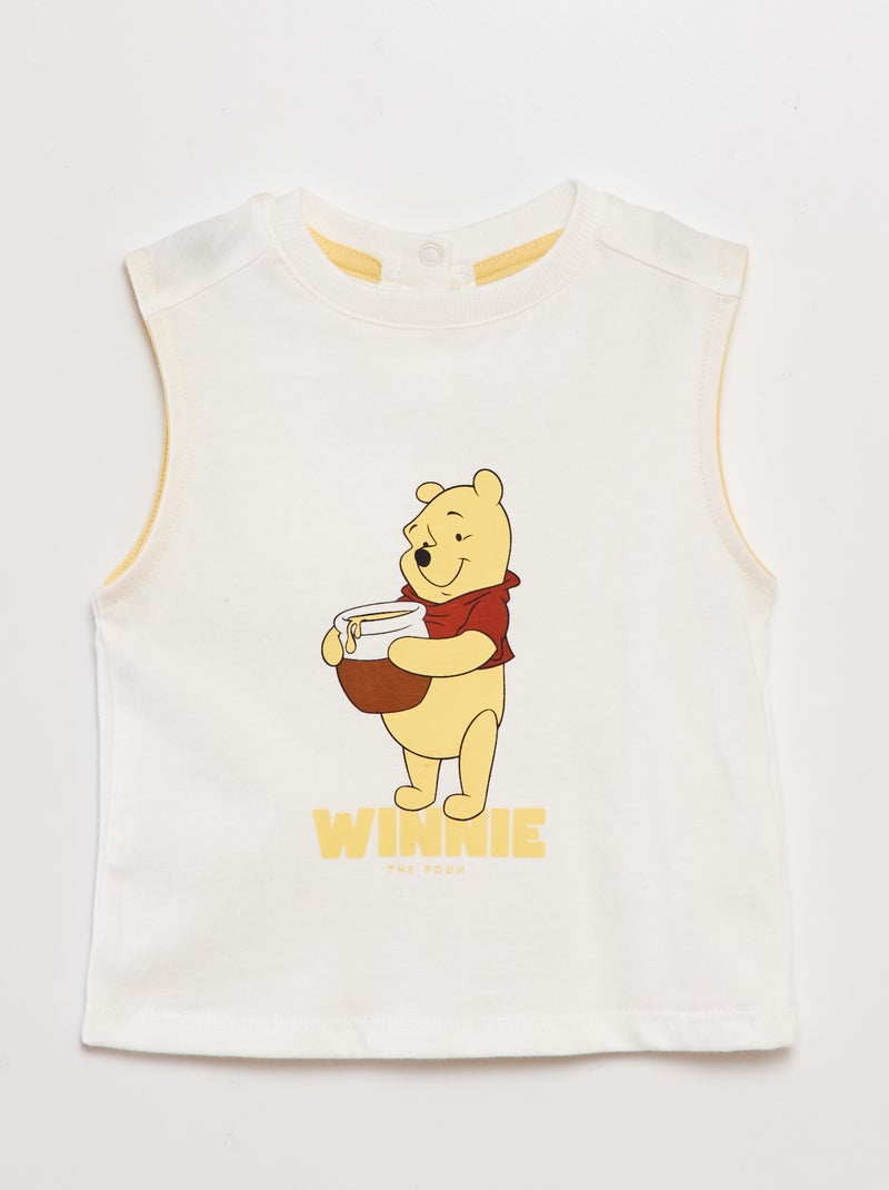 Mouwloos topje 'Disney' WIT - Kiabi