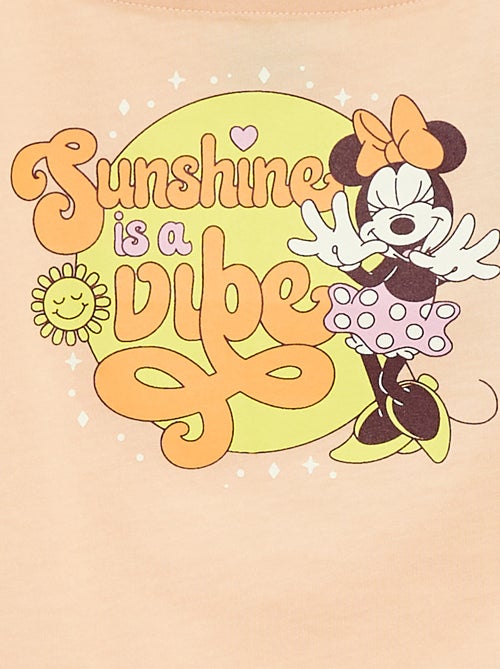 Mouwloos topje met ruchebandjes 'Disney' - Kiabi