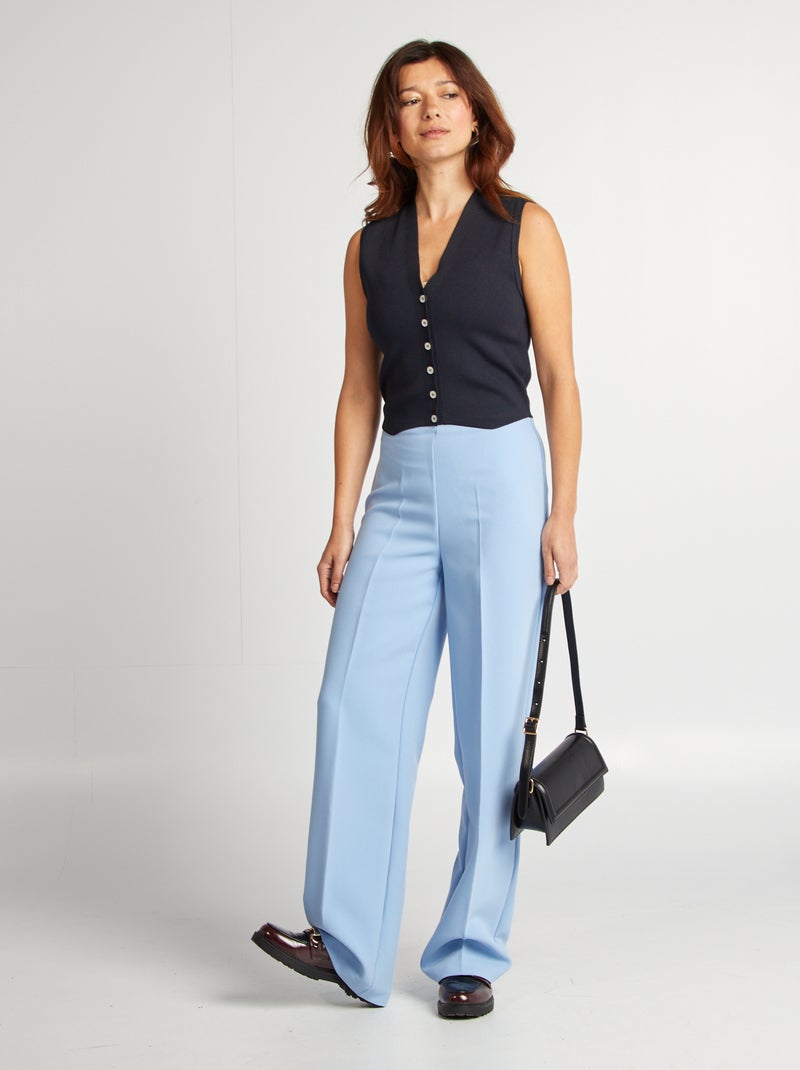 Mouwloos vest BLAUW - Kiabi