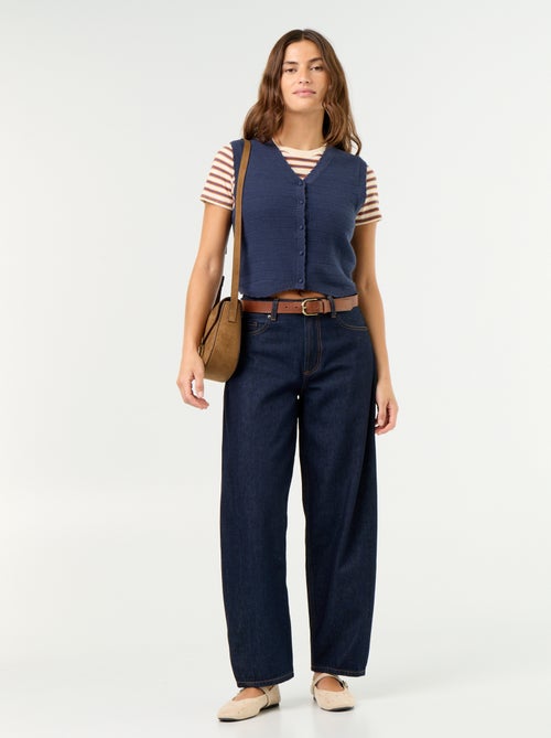 Mouwloos vest met V-hals - Kiabi