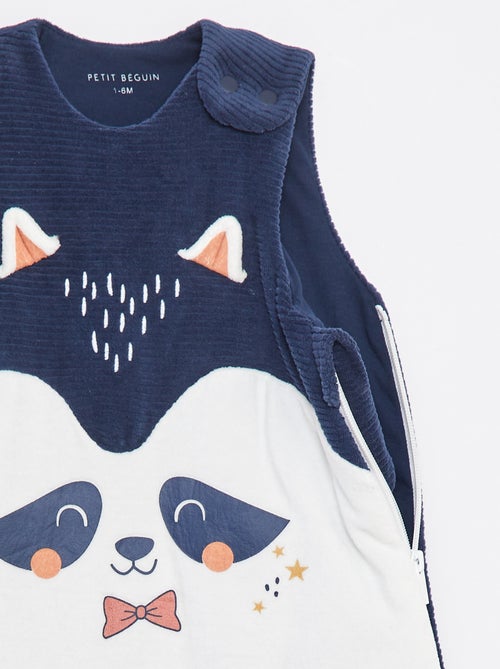 Mouwloos wikkeldekentje met drukknoopbandjes - TOG 3 - Kiabi