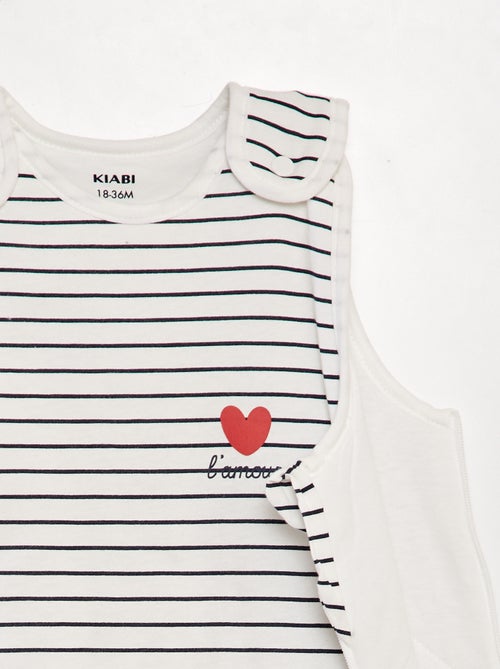 Mouwloze babyslaapzak, TOG-waarde 2 - Kiabi