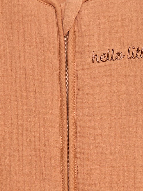 Mouwloze babyslaapzak van zachte, luchtige katoen, TOG-waarde 2 - Kiabi