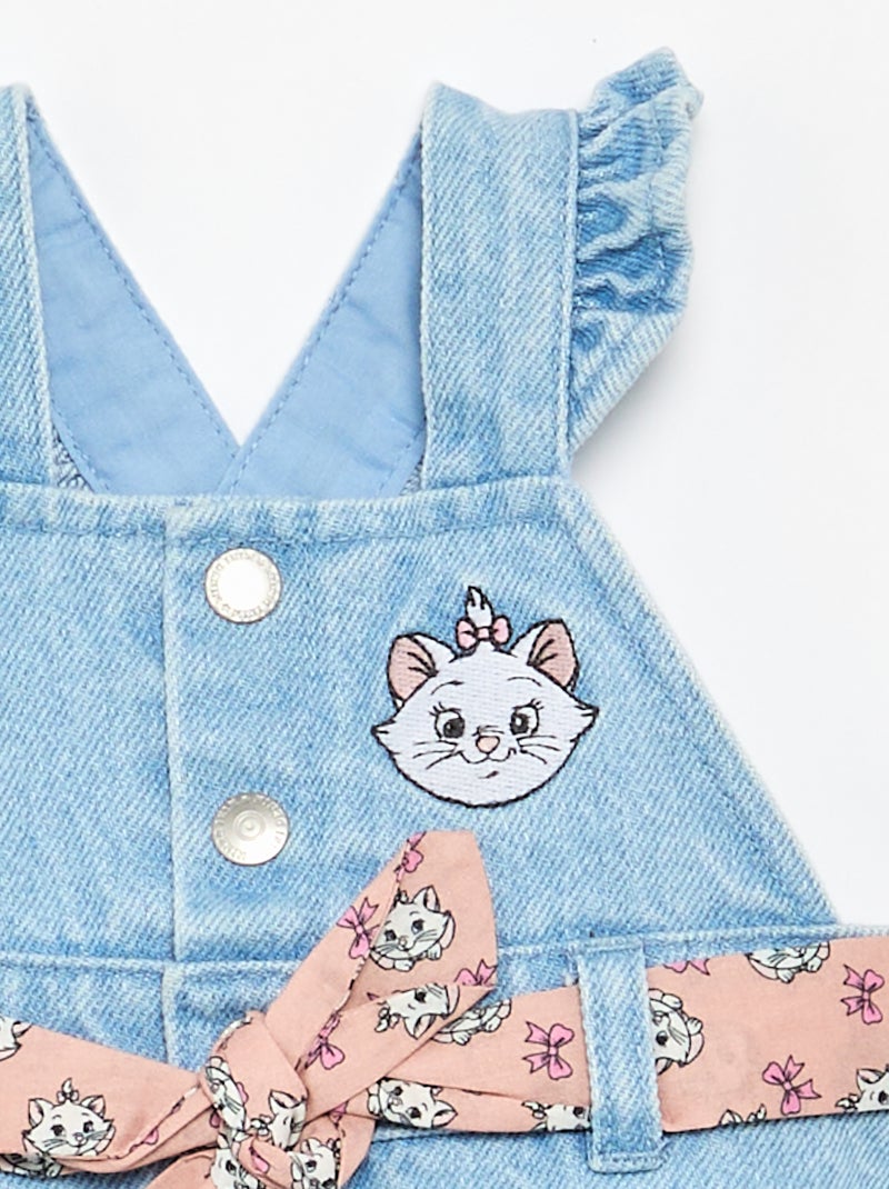 Mouwloze denim jurk Blauw - Kiabi