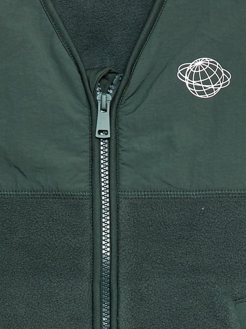 Mouwloze fleece bodywarmer - Kiabi