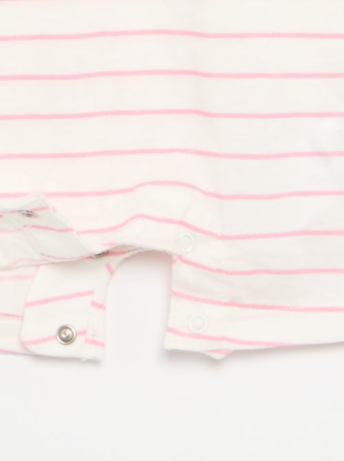 Mouwloze 'Hello Kitty'-romper met ruches - Kiabi