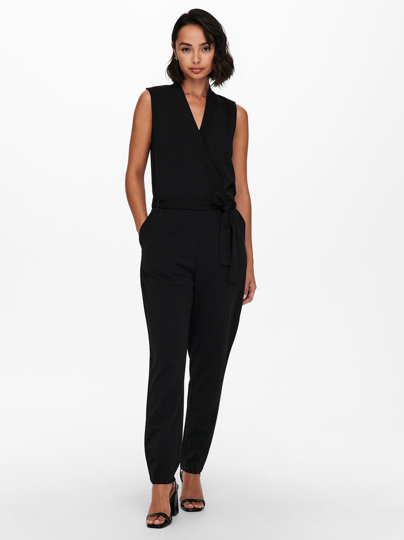 Mouwloze jumpsuit JDY zwart - Kiabi