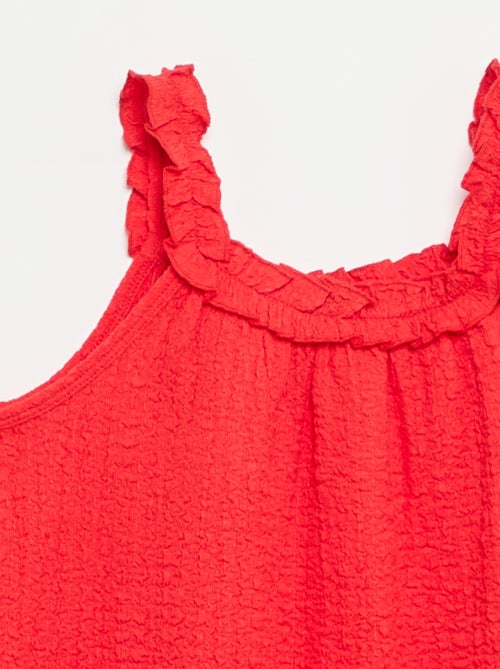 Mouwloze jurk van lichte jerseytricot - Kiabi