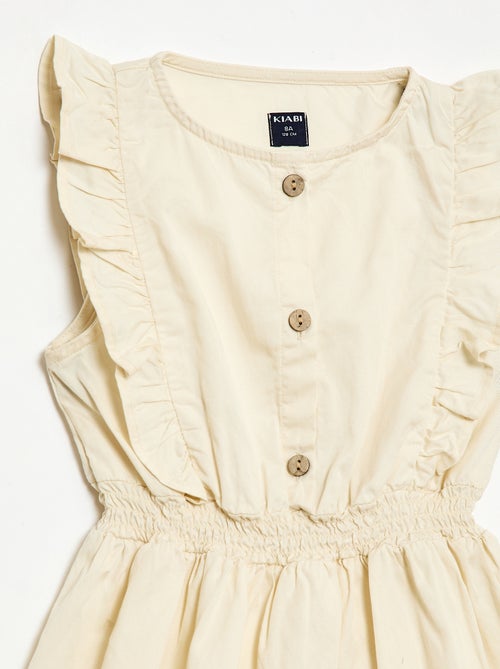 Mouwloze jurk van lichte stof - Kiabi