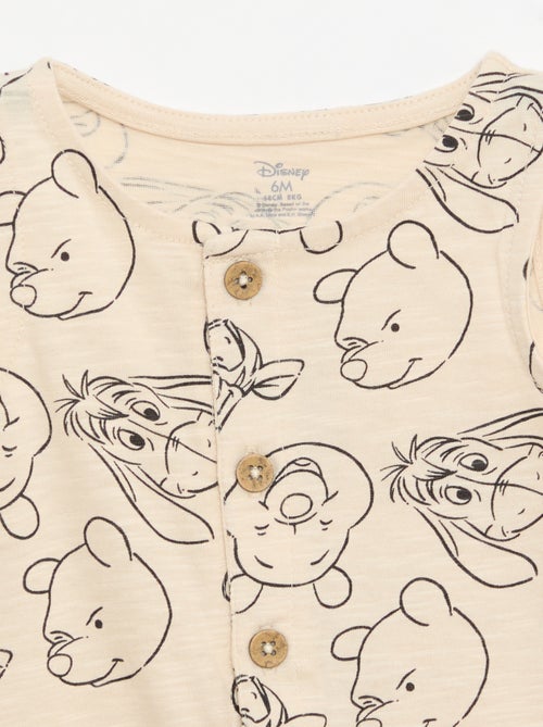 Mouwloze romper met 'Disney'-print - Kiabi