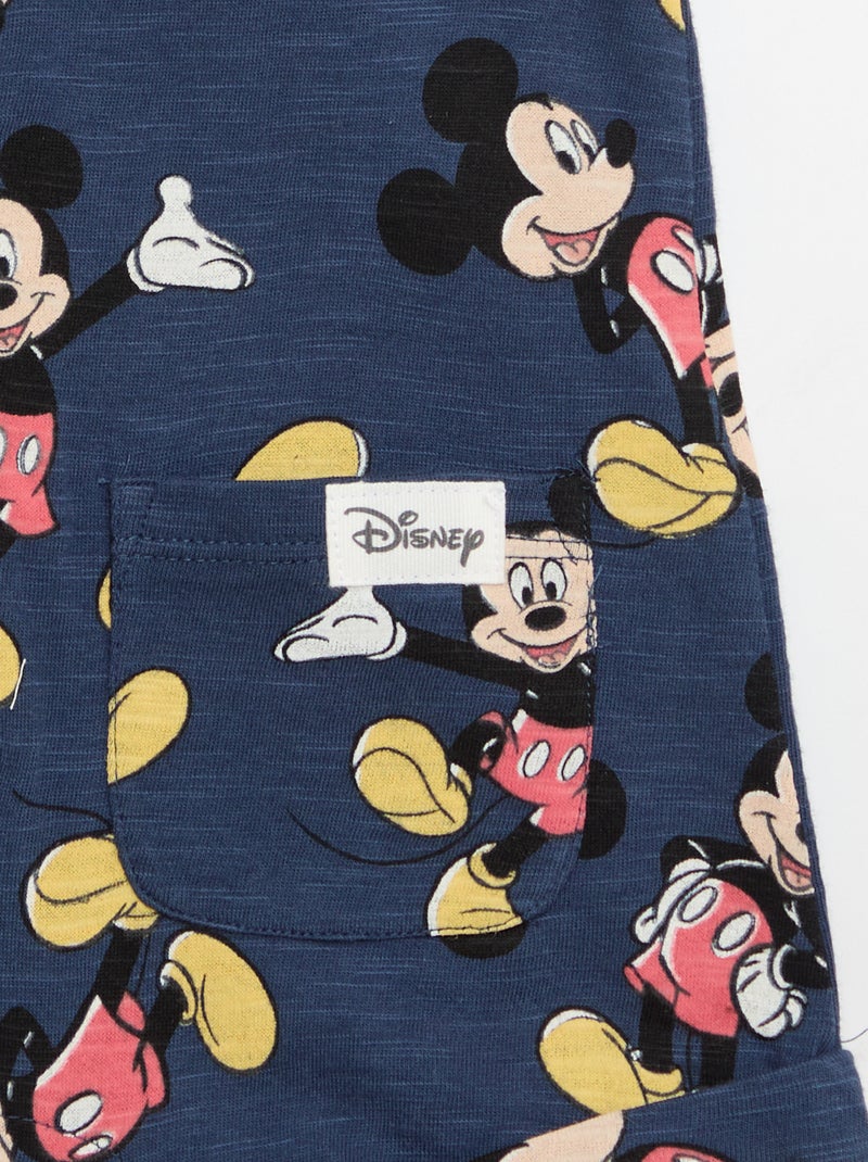 Mouwloze romper met 'Disney'-print Blauw - Kiabi