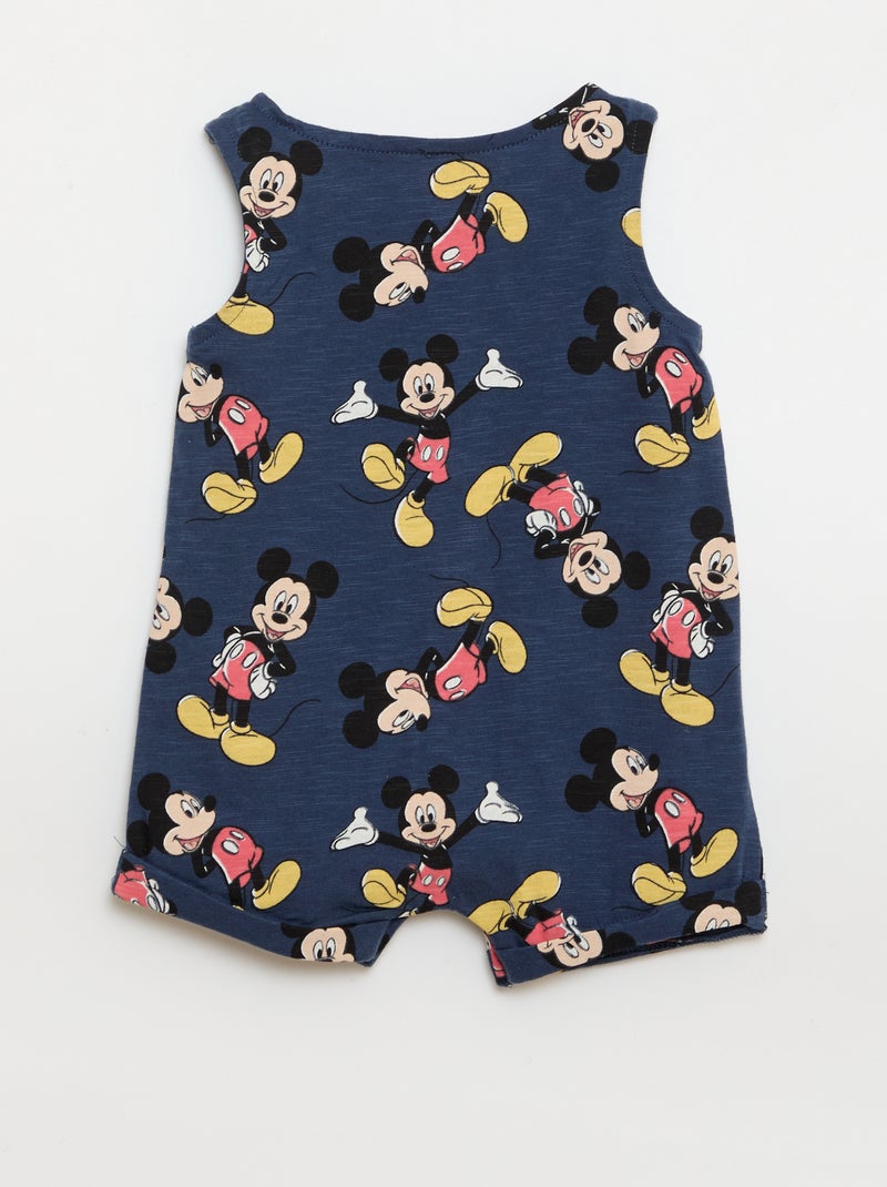 Mouwloze romper met 'Disney'-print Blauw - Kiabi