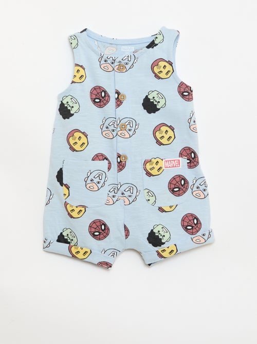 Mouwloze romper met 'Marvel'-print - Kiabi