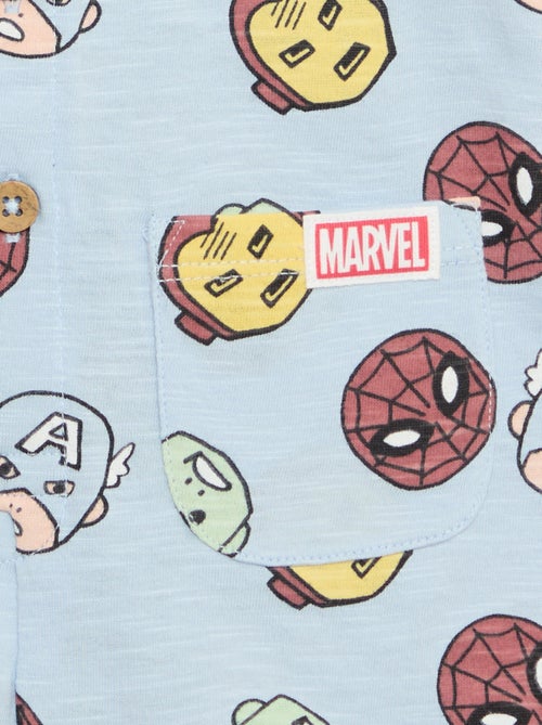 Mouwloze romper met 'Marvel'-print - Kiabi