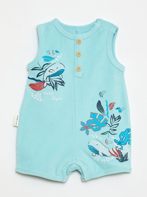 Mouwloze romper 'Petit Béguin' - Kiabi