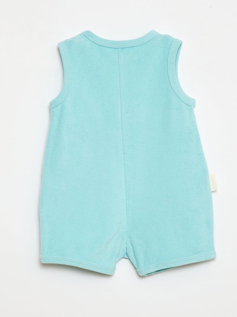 Mouwloze romper 'Petit Béguin' Groen - Kiabi