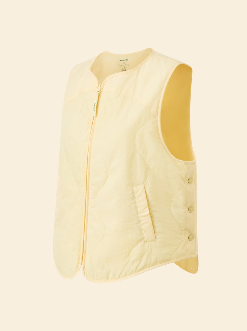 Mouwloze sportvest - (ekstract) Geel - Kiabi