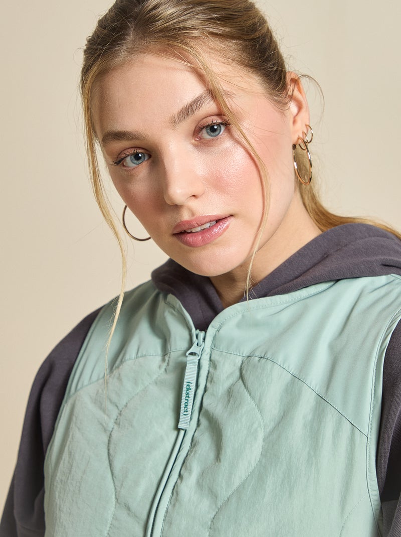 Mouwloze sportvest - (ekstract) Groen - Kiabi