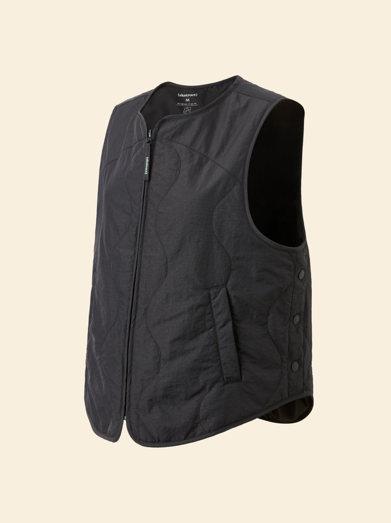 Mouwloze sportvest - (ekstract) Zwart - Kiabi