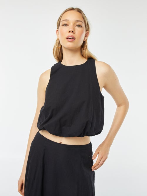 Mouwloze top - poffend model - Kiabi