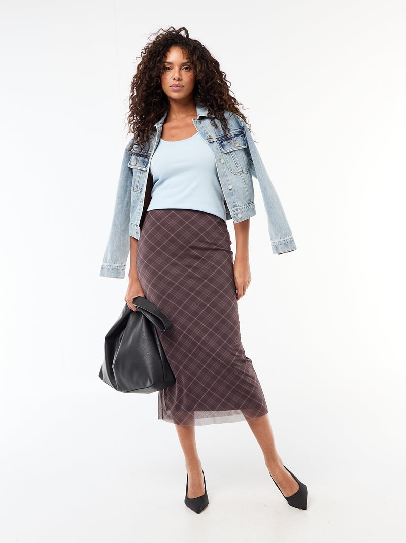 Mouwloze top Blauw - Kiabi
