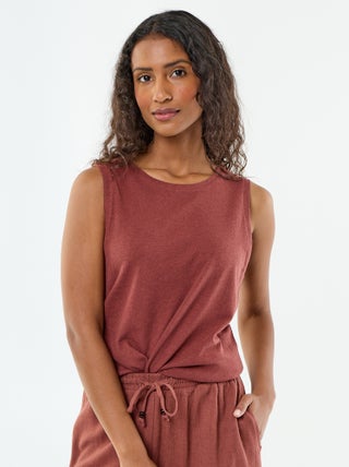 Mouwloze top