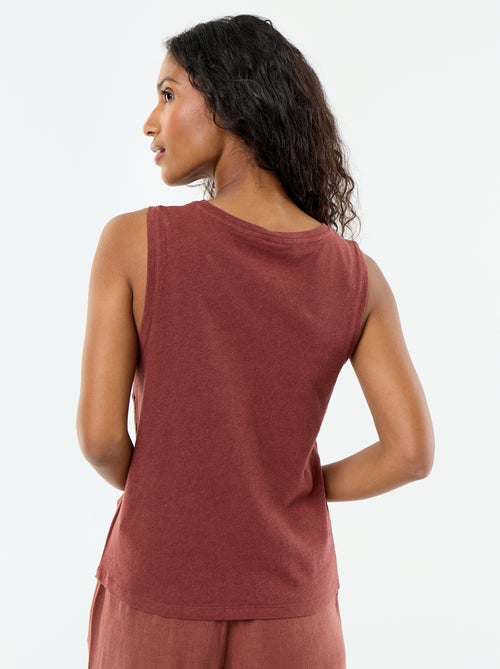 Mouwloze top - Kiabi