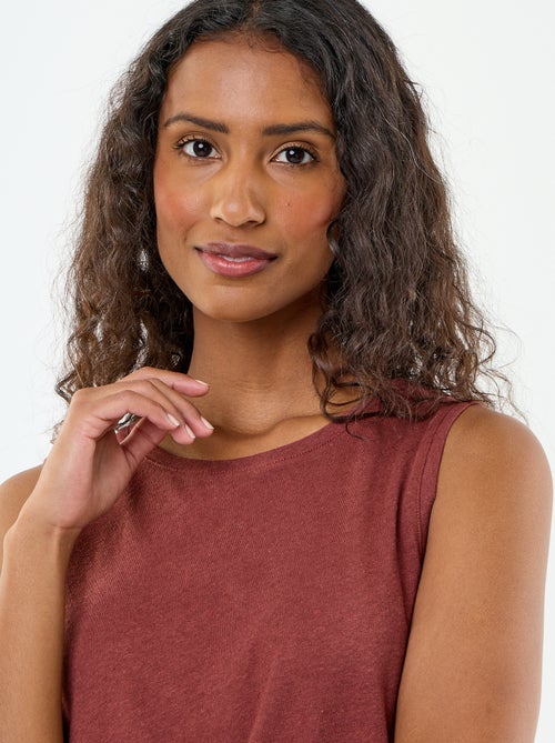 Mouwloze top - Kiabi