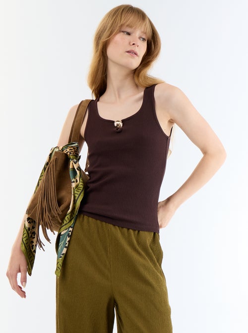 Mouwloze top - Kiabi