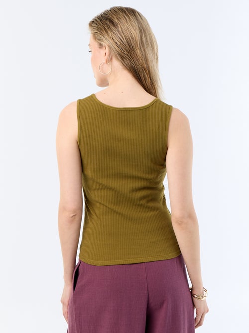 Mouwloze top - Kiabi