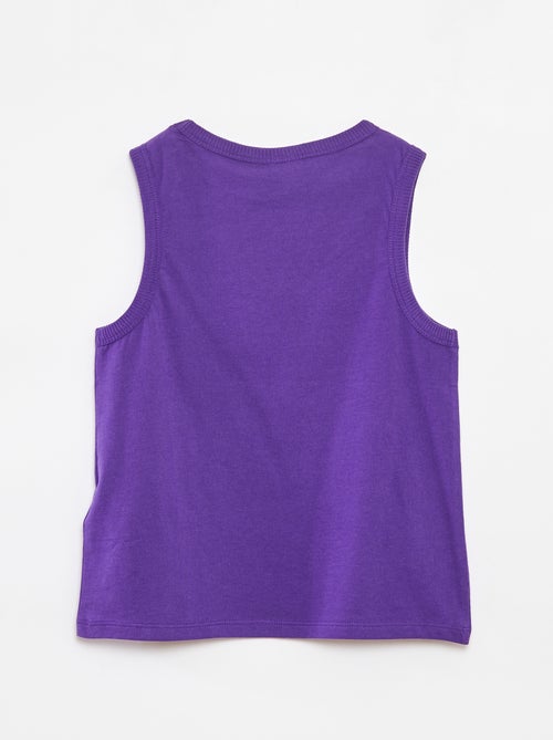 Mouwloze top met ronde hals 'NBA' - Kiabi