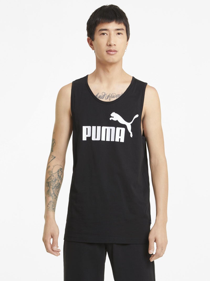 Mouwloze top 'Puma' ZWART - Kiabi