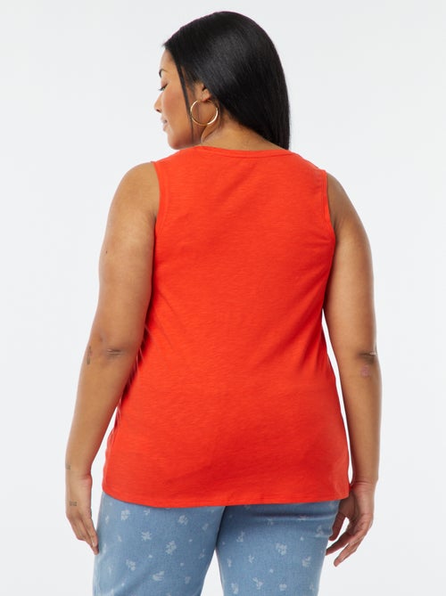 Mouwloze top - Kiabi