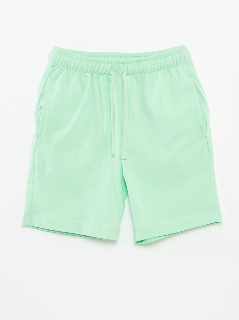 Mouwloze top + short - 2-delig BLAUW - Kiabi