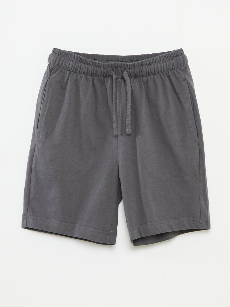 Mouwloze top + short - 2-delig GRIJS - Kiabi