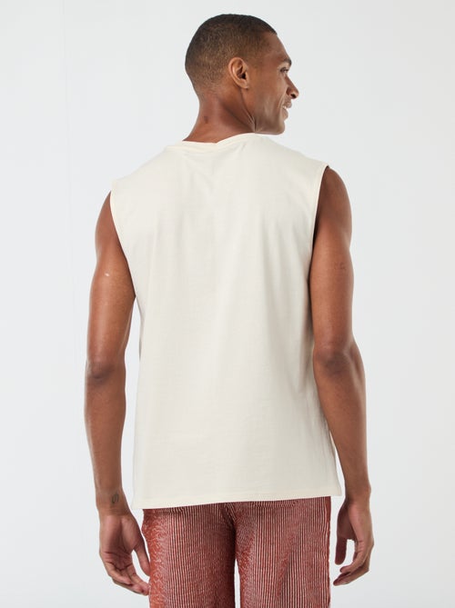 Mouwloze top van katoen - Kiabi