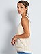     Mouwloze top van tricot afbeelding 4
