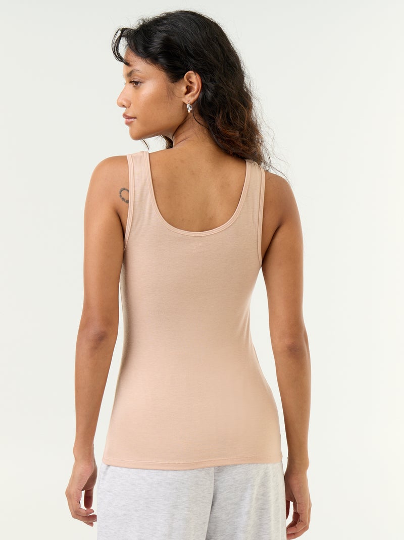 Mouwloze top van wolmix Rose - Kiabi