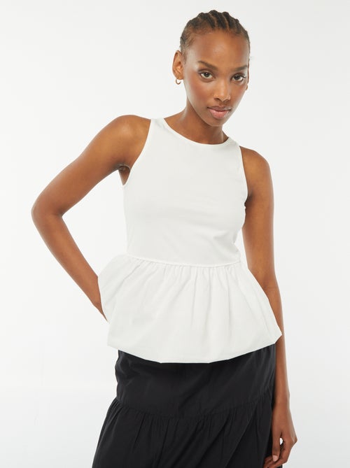 Mouwloze top - Kiabi