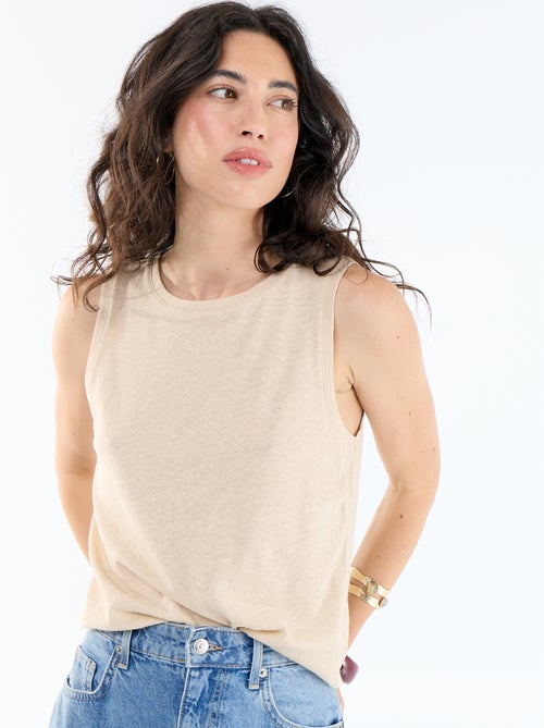 Mouwloze top - Kiabi