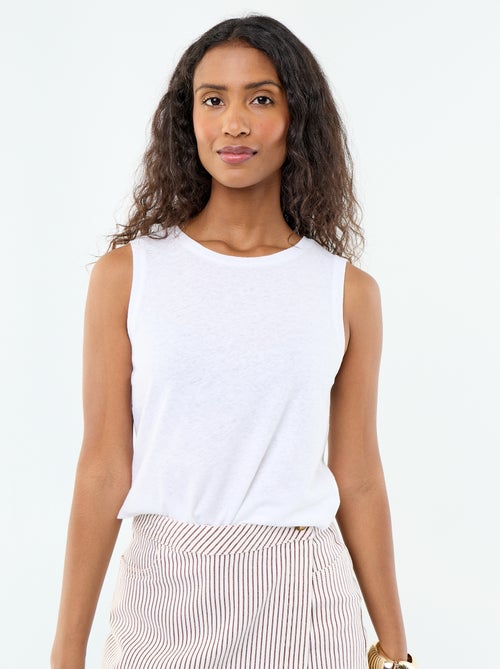 Mouwloze top - Kiabi